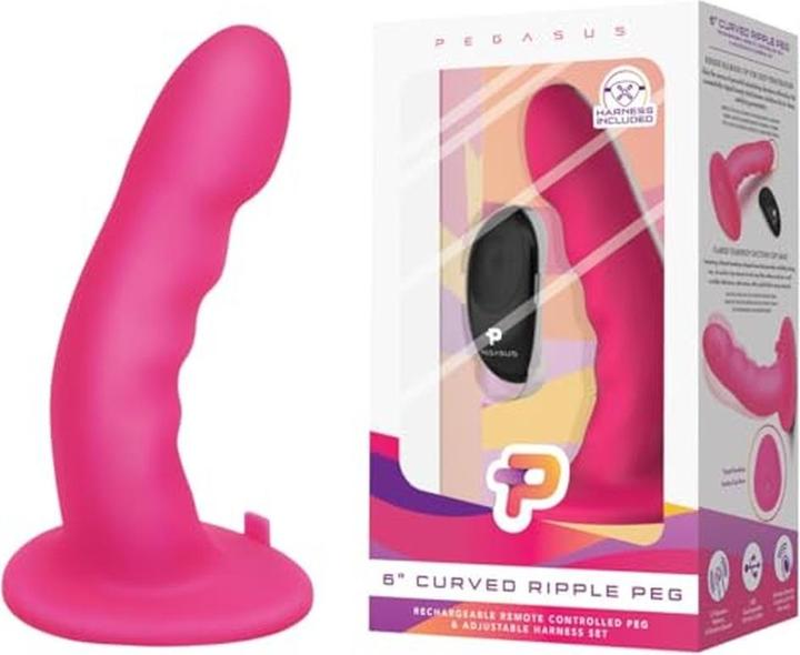 Productafbeelding Pegasus 6" Gebogen Ripple Peg