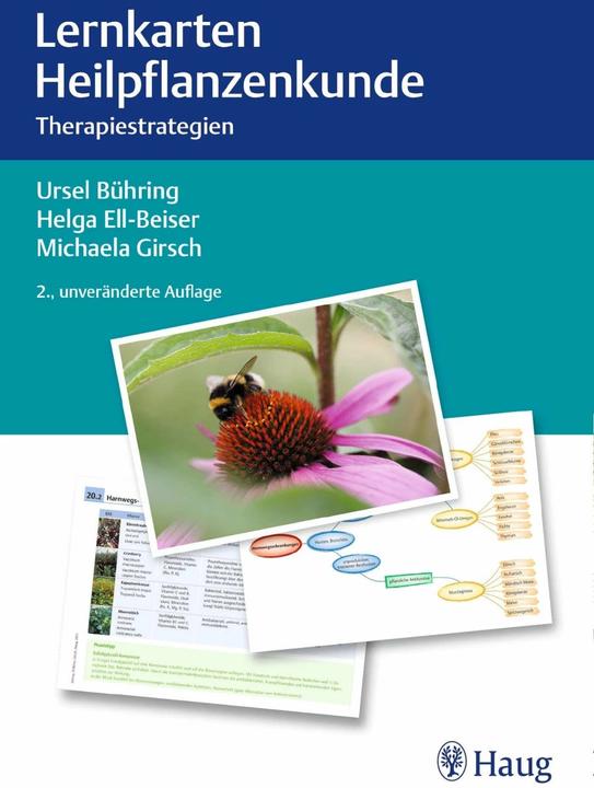 Produktbild Lernkarten Heilpflanzenkunde (Deutsch, Helga Ell-Beiser, Ursel Bühring, Michaela Girsch, 2021)