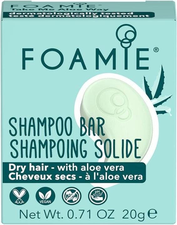 Actual product image Foamie Shampoo Bar Travel Size) 20 g (Solid shampoo)