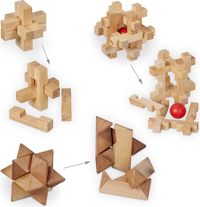 Image du produit Relaxdays Jeux de casse-tête