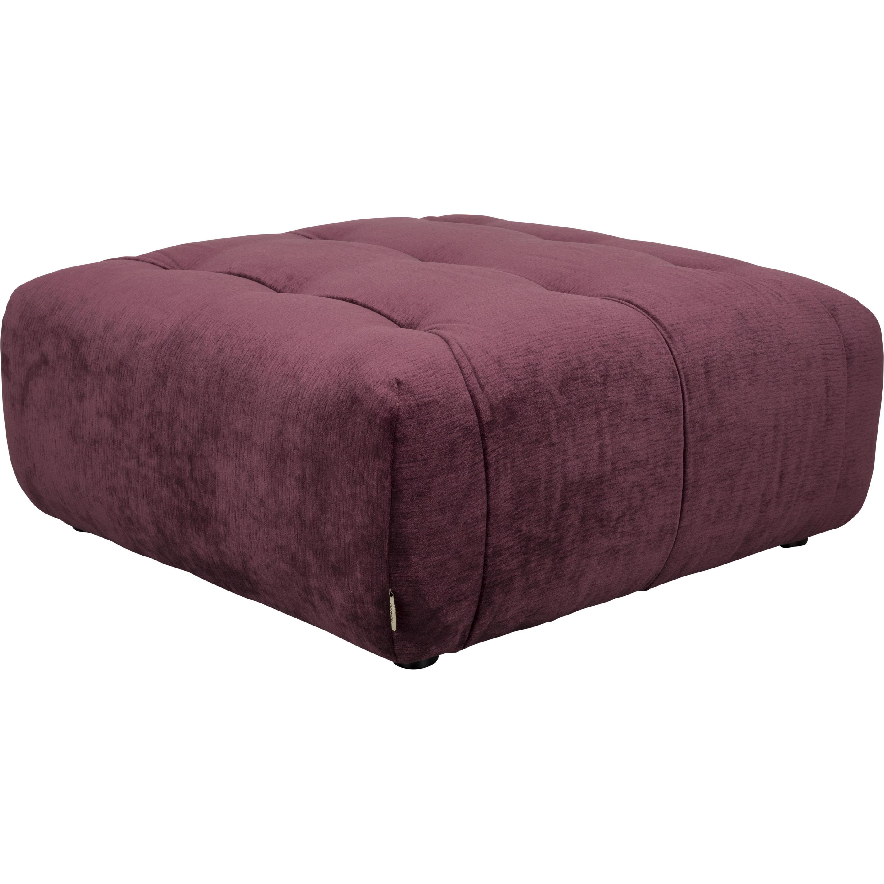 Dutchbone, Hocker + Pouf, Giada Hocker Plum
