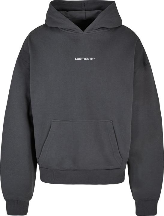 Produktbild Lost Youth LY HOODY - CHAOS darkgrey L (L)