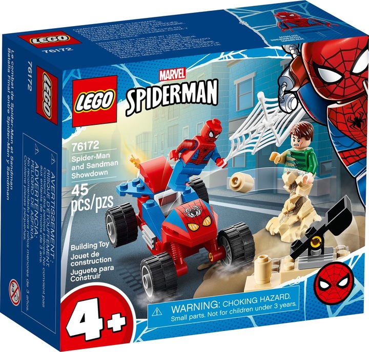 Actual product image LEGO The duel of Spider-Man and Sandman (76172, LEGO Marvel)