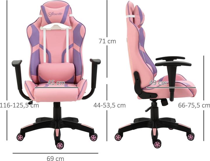 Produktbild Vinsetto Gamingstuhl ergonomisch