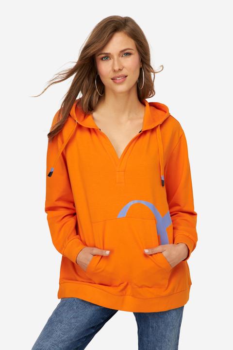 Produktbild Laurasøn Hoodie, Buchstaben-Print, Kapuze, Langarm, OEKO-TEX (S)
