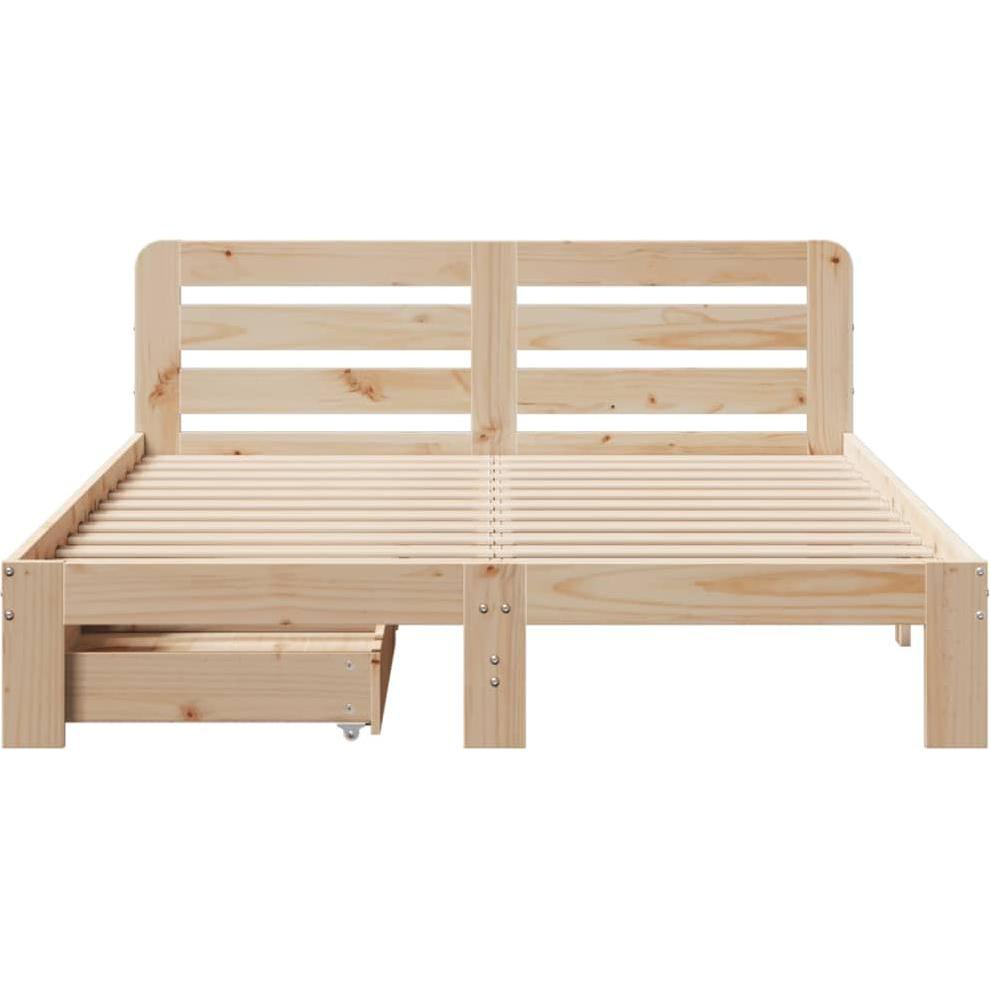 Thumbnail - VidaXL, Bett, Bett ohne Matratze (120 x 190 cm)