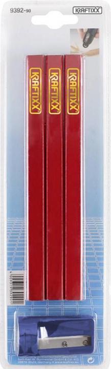 Productafbeelding kwb Timmermanspotloden met slijper, 4 stuks. (HB, 4 x)