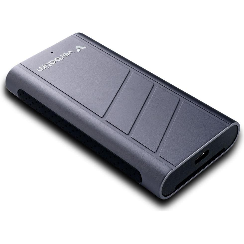 Thumbnail - Verbatim TurboMetal SSD (1000 GB), Externe SSD, Silber