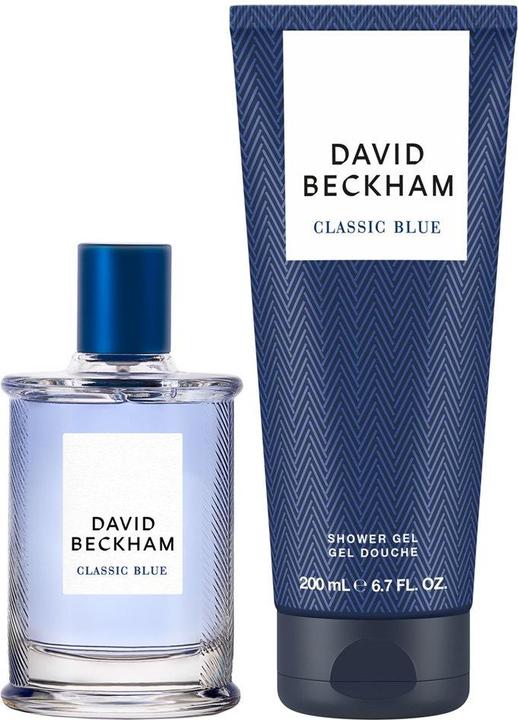 Actual product image David Beckham BECKHAM CLASSIC BLUE Set 2024 EDT50/SG200 (Perfume set)