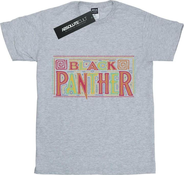 Produktbild Jungen Black Panther Tribal Logo TShirt (152, 158)