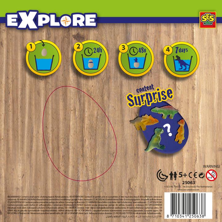 Actual product image Ses Hatchling dinosaur