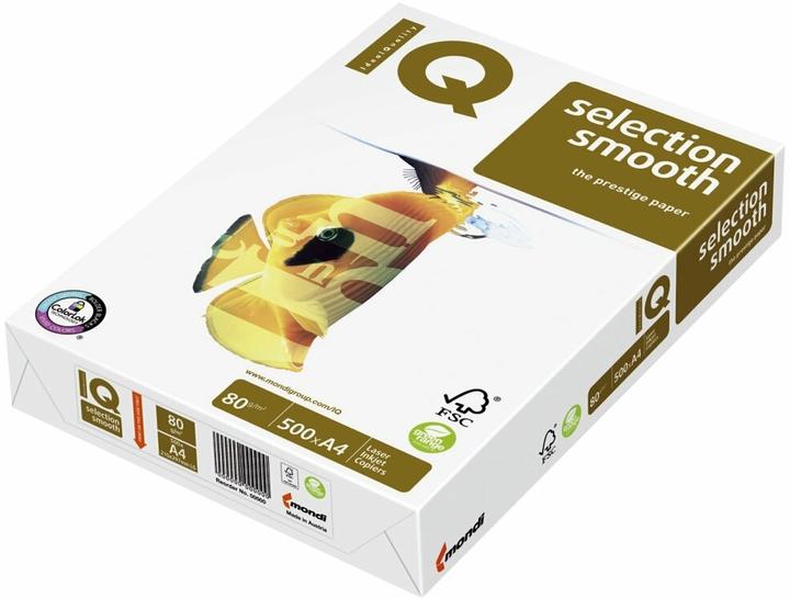 Produktbild Mondi Premium-Büropapier IQ Selection Smooth (80 g/m², 500 x, A4)