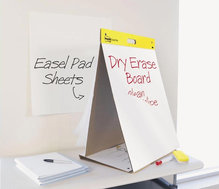 Produktbild Post-it Super Sticky Flipchart stellbar (50 x 60 cm)