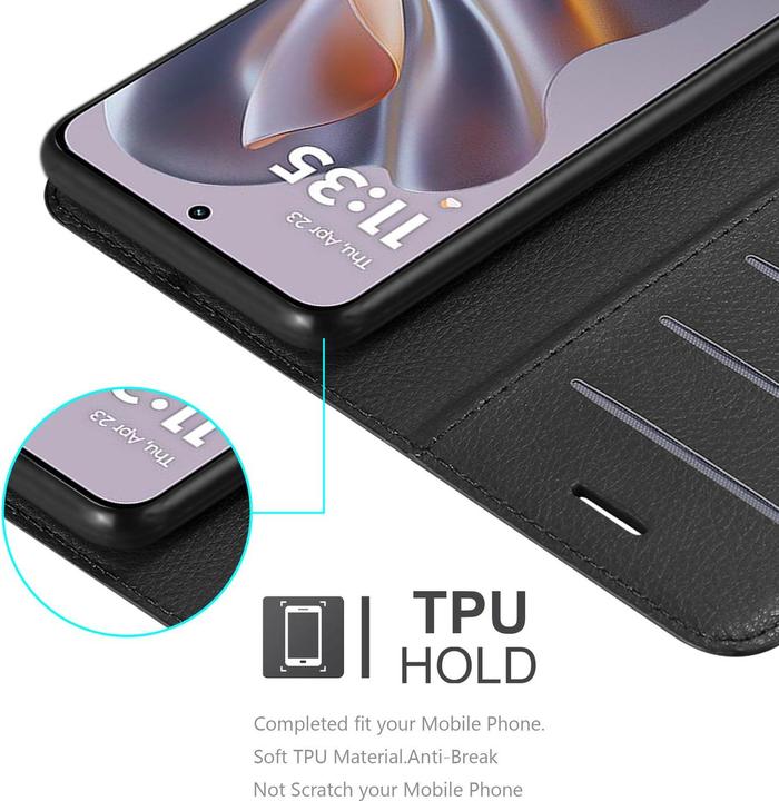 Actual product image Cadorabo Case for Motorola MOTO Edge 50 Neo with Stand function (Motorola Edge 50 Neo)