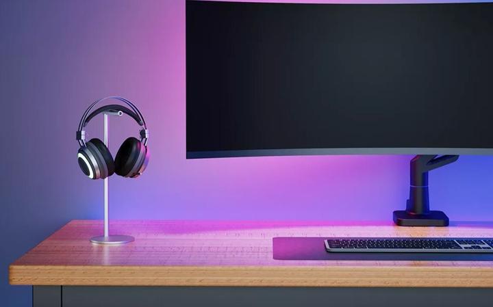 Image du produit Neomounts Headsetständer silber universal/Aluminium