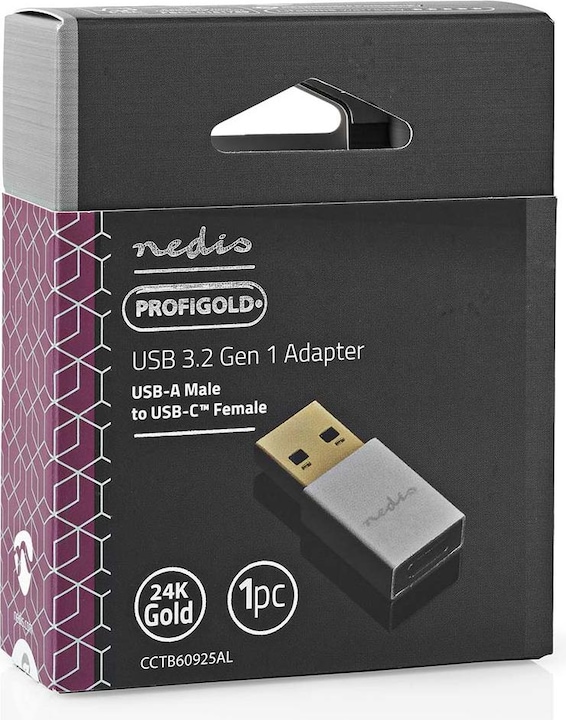 Produktbild Nedis USB-A to USB-C Adapter (USB-A, USB Typ C)