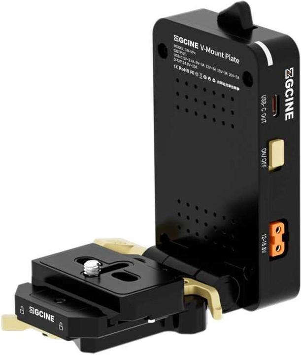 Produktbild ZGCine V-Mount Plate Quick Release (VM-VP4) (27VMVP40000000) (Stativ Schnellwechselplatte)