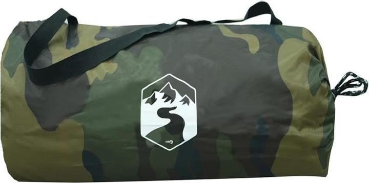 Produktbild vidaXL Tarp Sonnensegel Hängematte Zeltplane Tarnmuster 366x306cm Wasserdicht (Tarp, 1.10 kg)