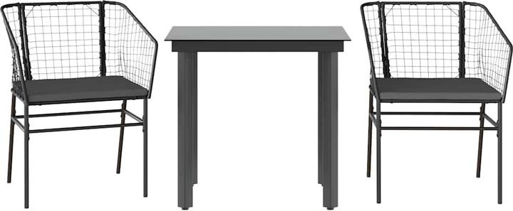Produktbild vidaXL Garten Essgruppe (80 x 80 x 74 cm)