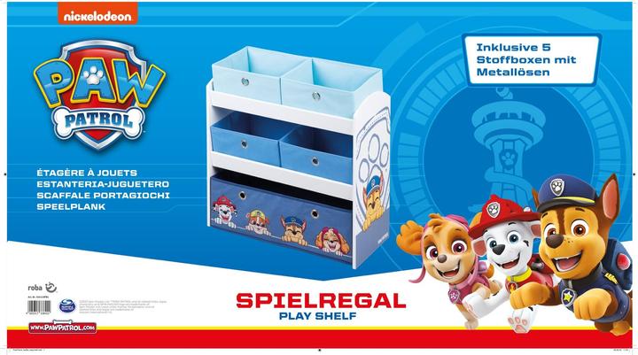 Immagine prodotto Roba Scaffale gioco Paw Patrol (63.50 x 30 x 67 cm)