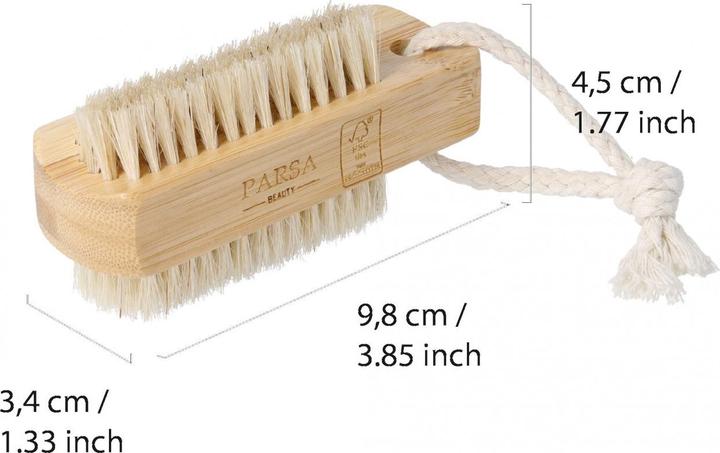 Image du produit Parsa Beauty Parsa Brosse à ongles, beige Bambou FSC bois