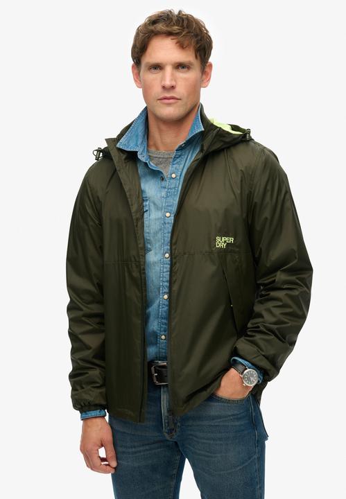 Produktbild Superdry Windbreaker-Jacke mit Kapuze und Logo (L)