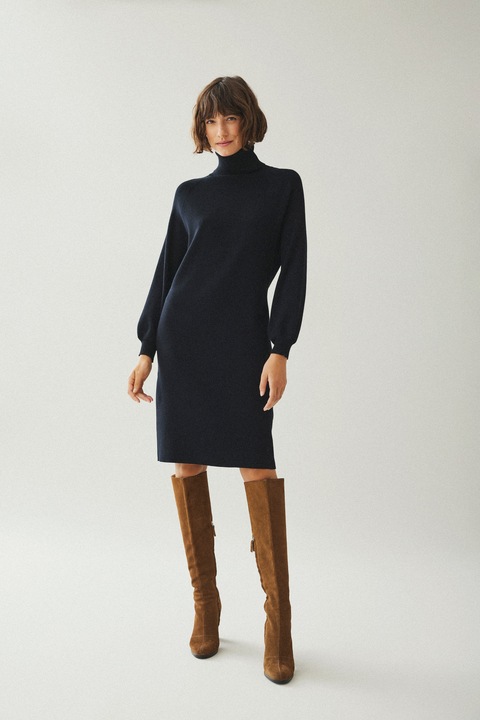 Produktbild Vila Rollkragen Strickkleid (XS)