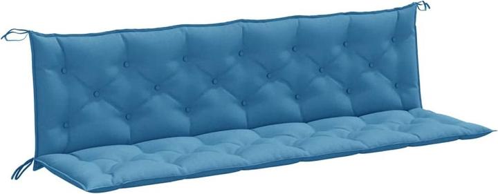 Actual product image VidaXL Garden bench cushions 2 pcs. fabric (200 x 50 x 7 cm)