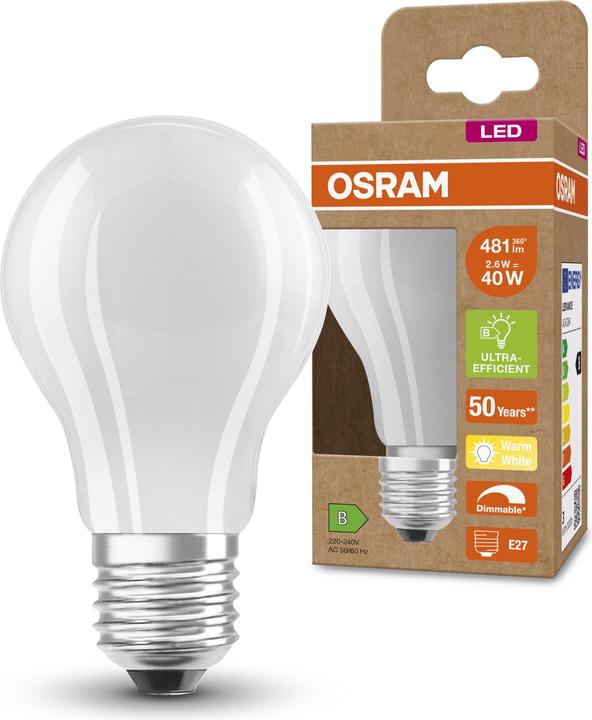Produktbild Osram LED-Lampe (E27, 2.60 W, 481 lm, 1 x, B)