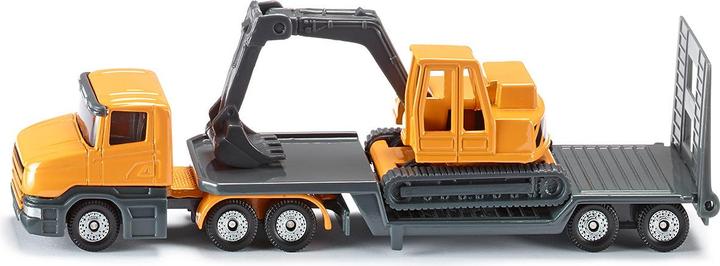 Produktbild Siku 1611 low Loader mit Bagger 1: 64