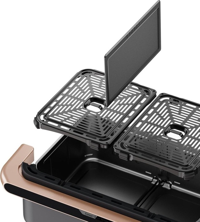 Actual product image Cosori Twinfry Airfryer - XXL hot air fryse 10 liters - 2 meals simultaneously prepare byDivider- 6