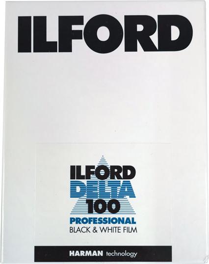 Image du produit Ilford Delta 100 4x5 pouces/25