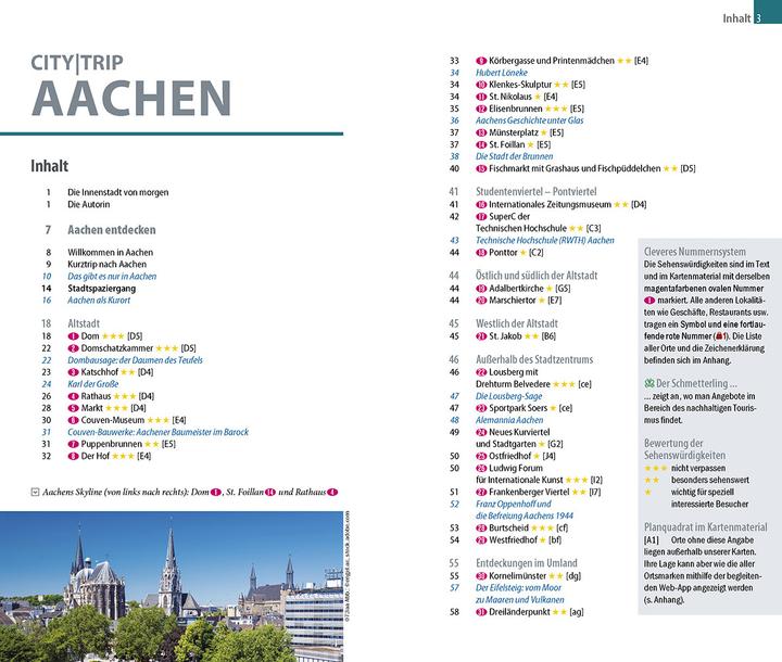 Produktbild CityTrip Aachen (Deutsch, Christine Krieb, 2023)
