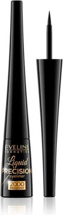Produktbild Eveline Cosmetics Liquid Precision 2000 Percent Liquid Eyeliner4 ml (Black)