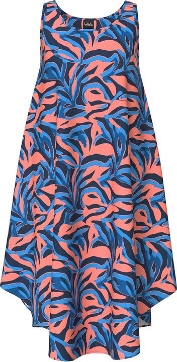 Produktbild Ulla Popken Kleid, Korallenmuster, Rundhals, ärmellos (62)