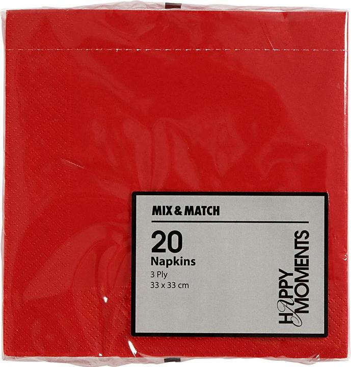 Image du produit Creativ Company Serviettes de table (20 x, 33 x 33 cm)