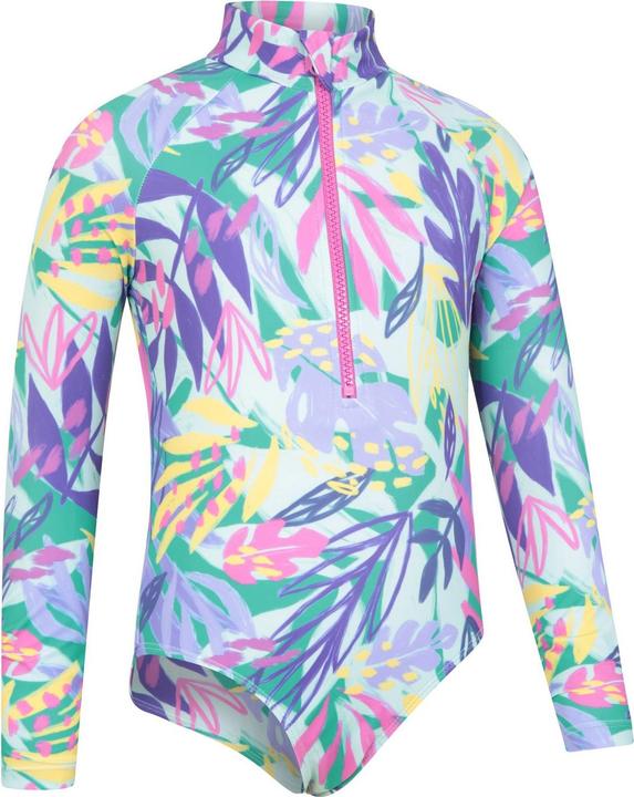 Actual product image Mountain Warehouse Childrens/Kids Mira Rash Guard Swimsuit (128)