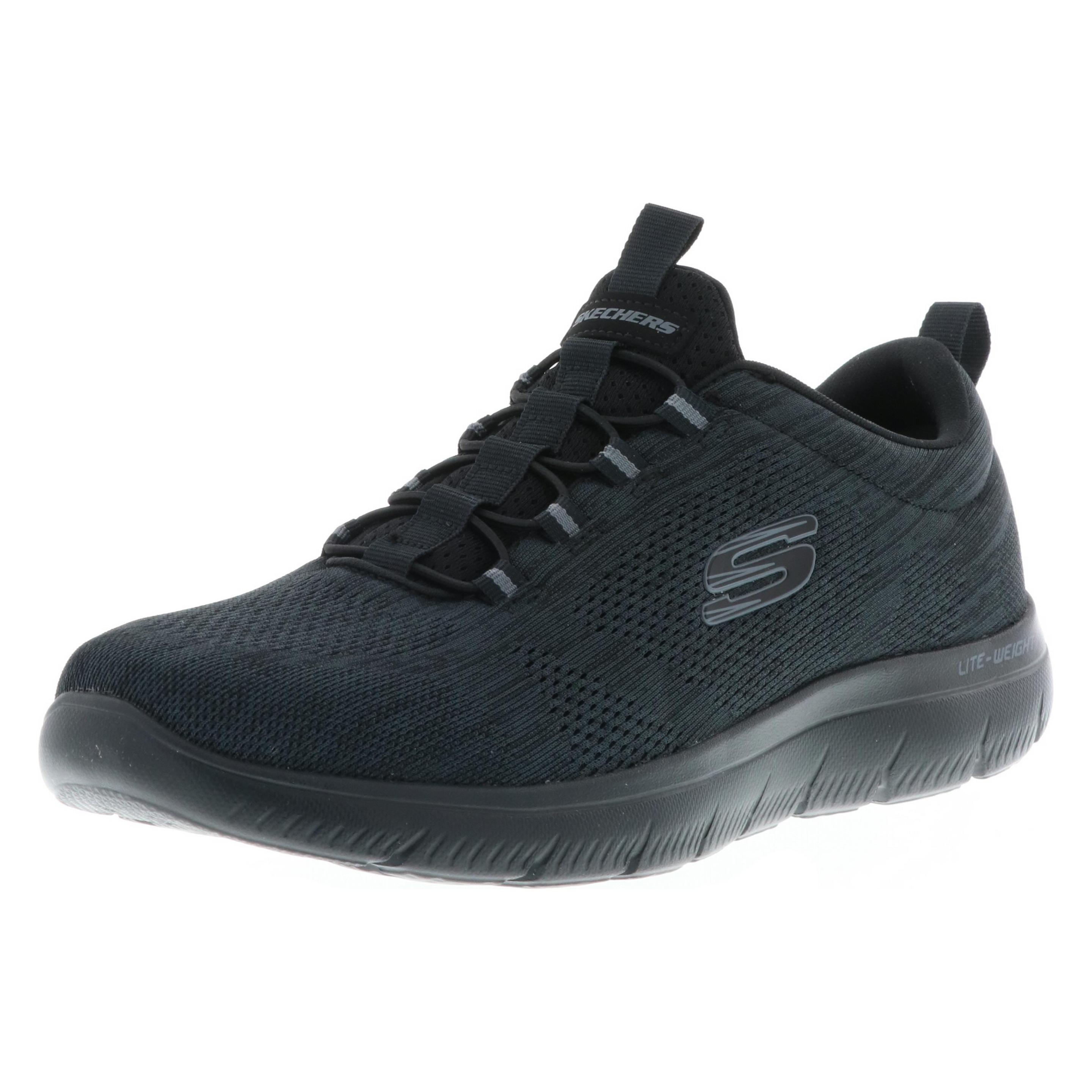 Skechers, Mannen, Sneakers, Summits Louvin Trainingsschoen Heren, Zwart, (44)
