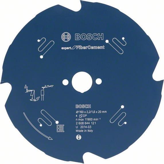 Productafbeelding Bosch Professional Zubehör Cirkelzaagblad EX FC B 254x30-