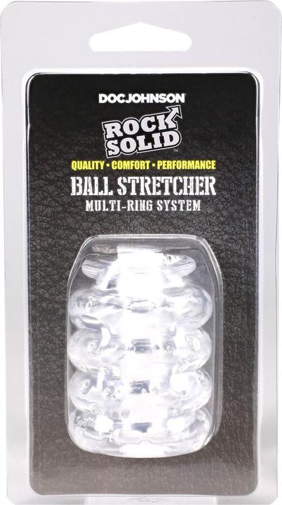 Produktbild Doc Johnson Ball Stretcher Multi-Ring System - Clear (4.80 cm)