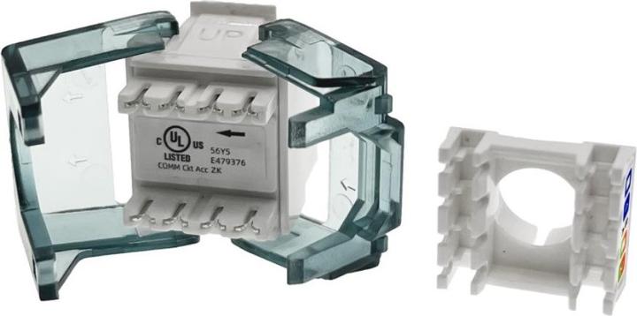 Produktbild Alantec Modu? keystone RJ45 beznarz?dziowy UTP kat.6 - badanie jako?ci INTERTEK (Keystone Modul)