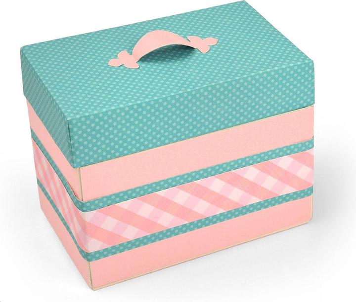 Actual product image Sizzix ScoreBoards XL Die - Box, Treasure by Eileen Hull