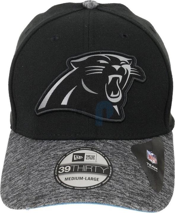 Produktbild New Era NFL - Carolina Panthers - Grey Collection 39Thirty Cap schwarz ML (59)