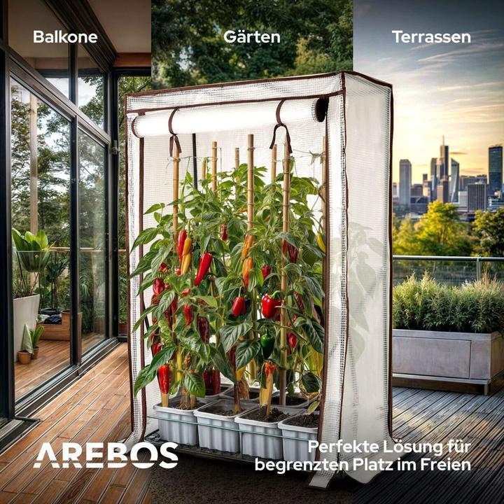 Actual product image Arebos Gewächshaus