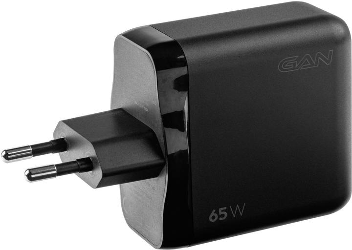 Produktbild Onit USB-Wandladegerät Triple 2C1A 65 W GaN Schwarz (65 W, 3 Ports)