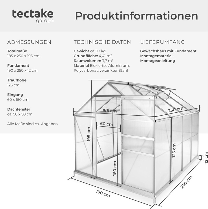 Image du produit tectake Serre