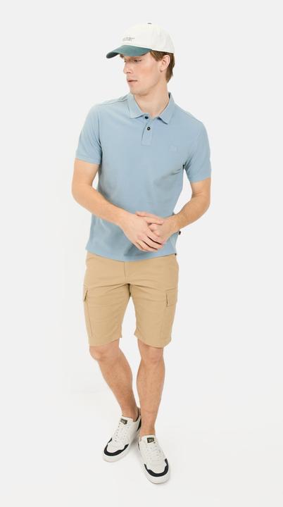 Immagine prodotto Camel Active Kurzarm Poloshirt aus Baumwolle (L)