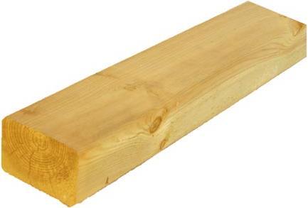 Actual product image Larus Construction wood 250 x 11.5 x 7.5cm
