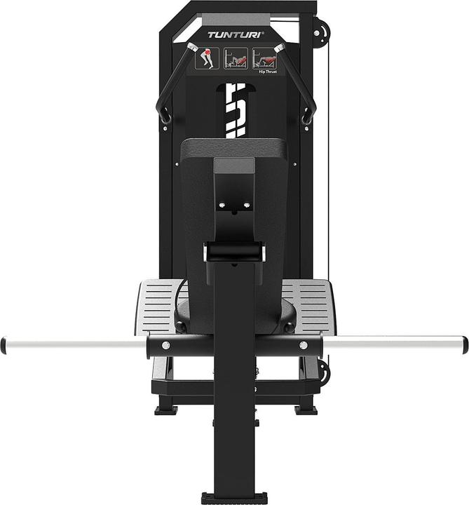 Actual product image Tunturi Platinum Hip Thrust hip trainer with weight stack