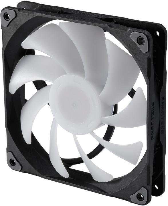 Actual product image Phanteks M25 PWM D-RGB fan, 3-pack - 140mm, black (140 mm, 3 x)